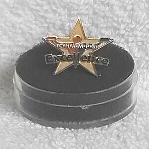 C.H.A.M.P.S. Excellence Brass & Enamel Pin!!